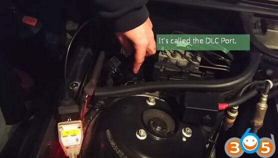 INPA K DCAN BMW E46 airbag reset DLC port 1 INPA BMW