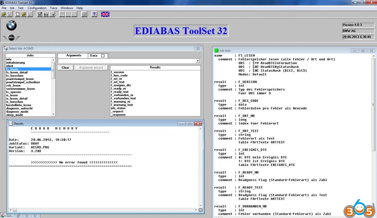 bmw e63 ediabas toolset32