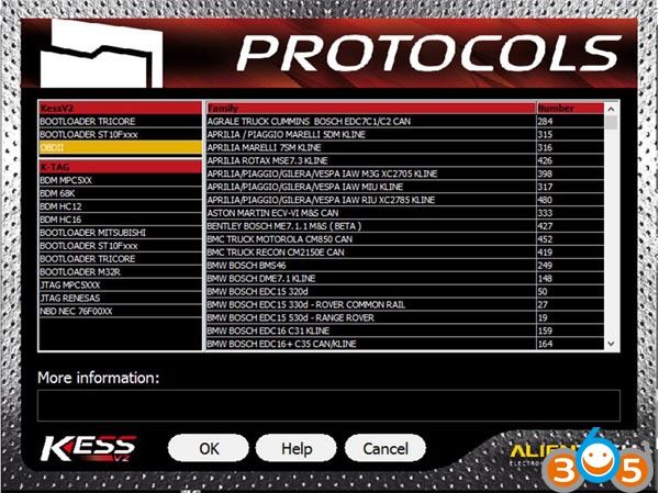 Kess v2 Firmware V5.017 New added 140 Full ECU List