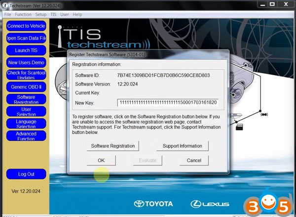 how to install toyota tis techstream v10.00.028