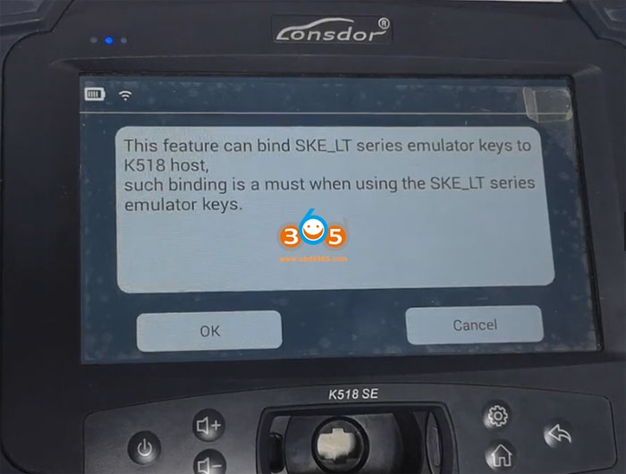 Bind K5180 With Ske Emulator 7