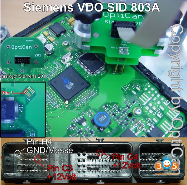 Bdm Pinout Siemens Vds Sid803a