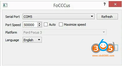 Ford Focccus PC App 6