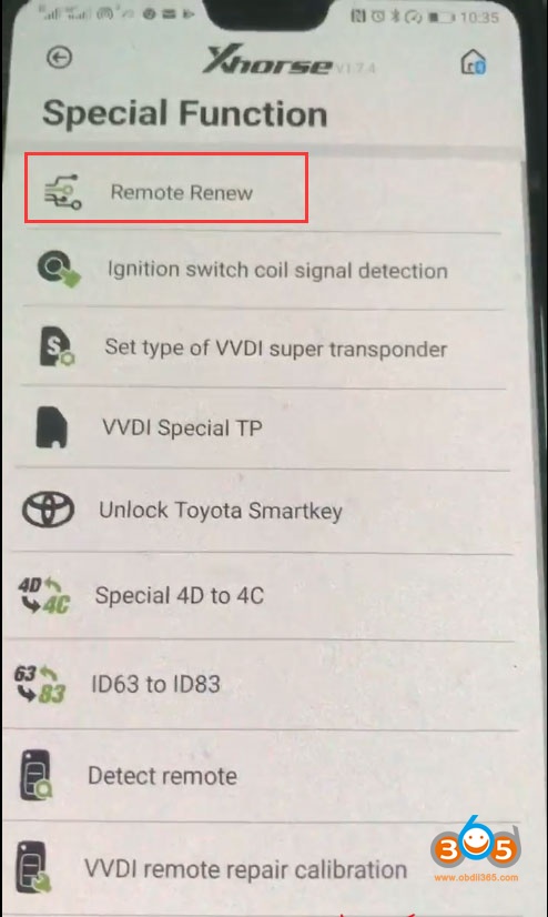 Vvdi Mini Key Tool Remote Renew 4