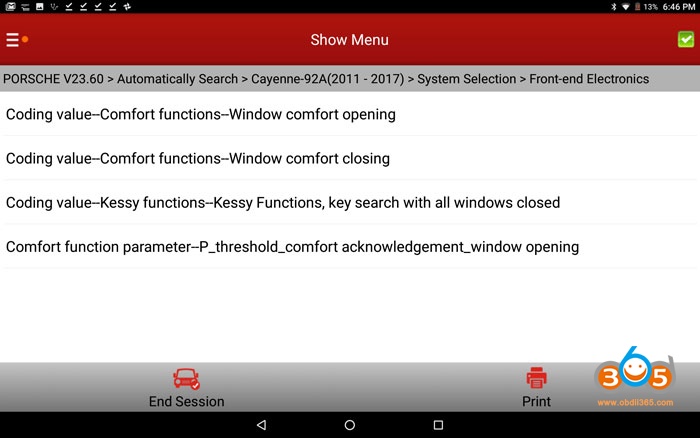 Comfort Entry Windows Up Down Via Keyfob Coding 01