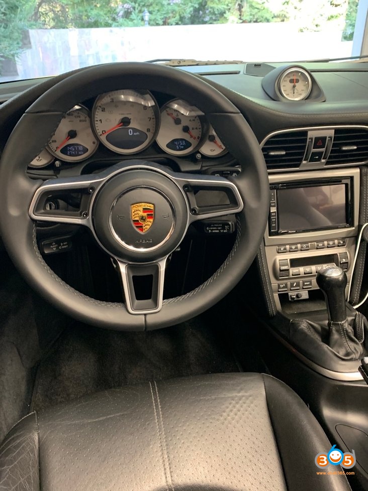 Replace Code 09 Porsche 997 Steering Wheel Module 04