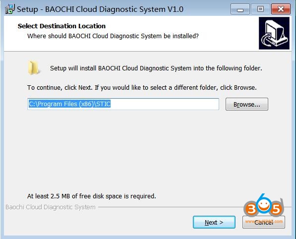 Install Baochi Cloud Diagnostic System 01