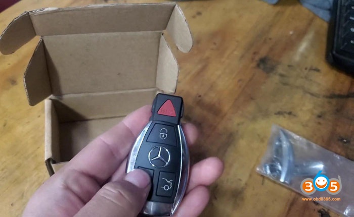 Autel Im608 Mercedes C230 All Keys Lost Key Programming 02