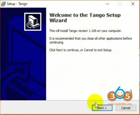 Install Tango Sofware Win10 4