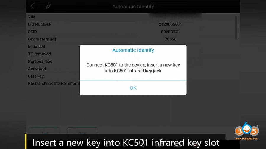 Xtool Kc501 Pad3 Obd Add Mercedes Infrared Key 22