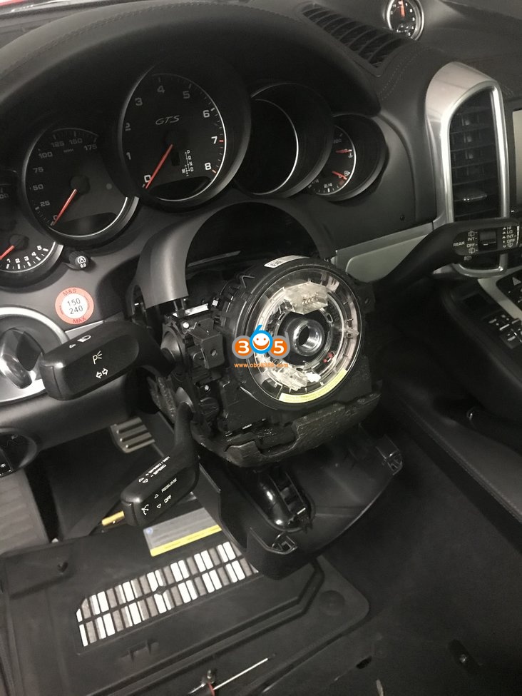 X431 Pros Mini 958 2 Porsche Gts The Steering Angle Calibration 03