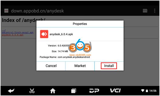 Download Anydesk To Obdstar 5