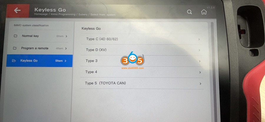 Key Tool Plus Keyless Go Key Subaru 02