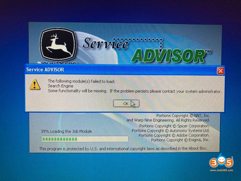 Service Advisor Unable To Start Search Engine 02