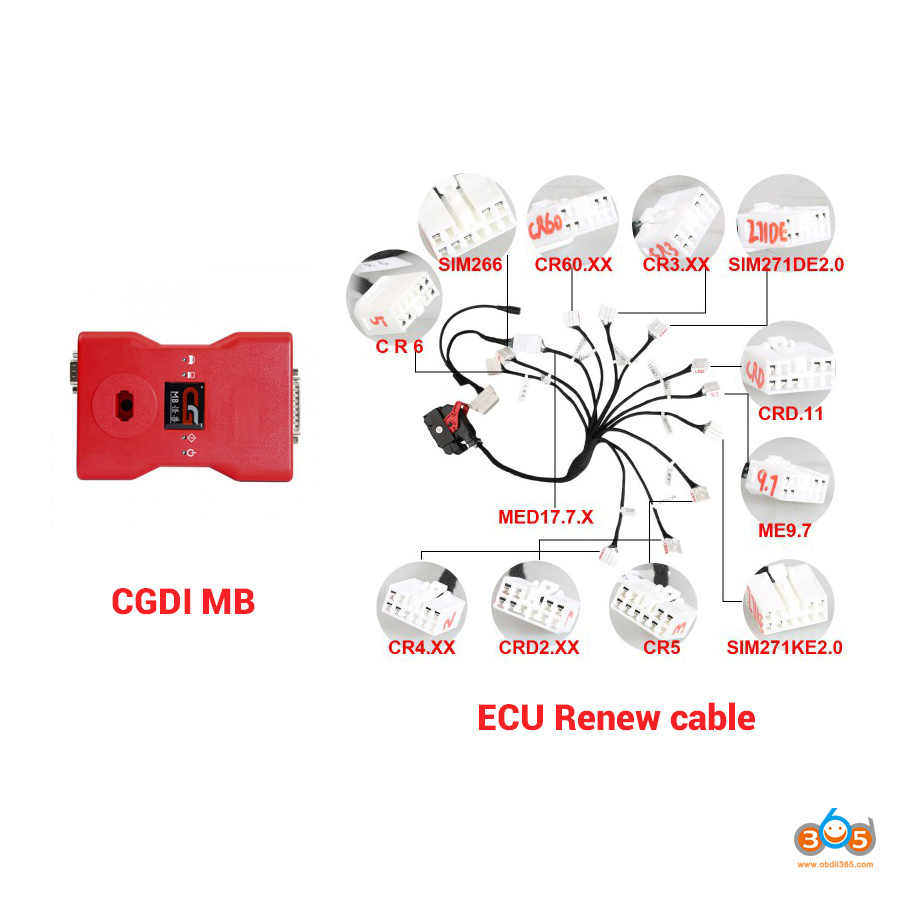 02 Cgdi Mb Plus Ecu Cable