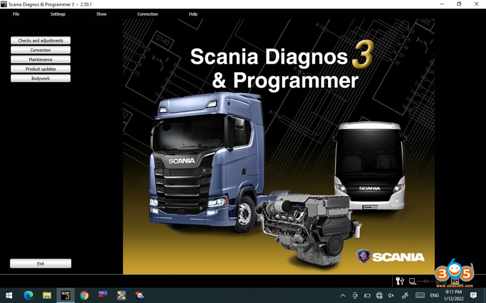 Scania Sdp3 V250