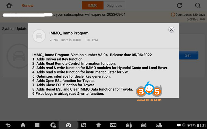 Autel Im608 Update Universal Key