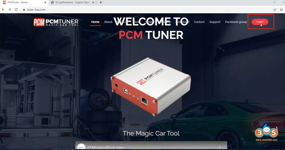 Use Pcmtuner User Account 2