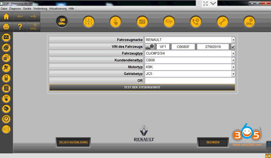 Amado muy cuestionario Free Download Renault CAN CLIP V216 + Reprog V191 | OBDII365.com Official  Blog