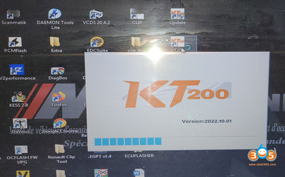 Kt200 Cannot Select Driver 1