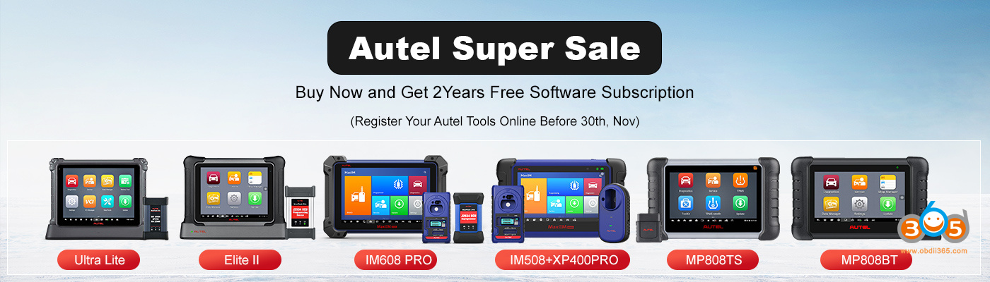 Autel Super Sale | OBDII365.com Official Blog