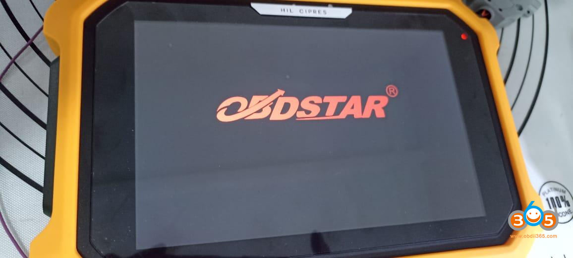 Obdstar X300 Dp Stuck On Screen