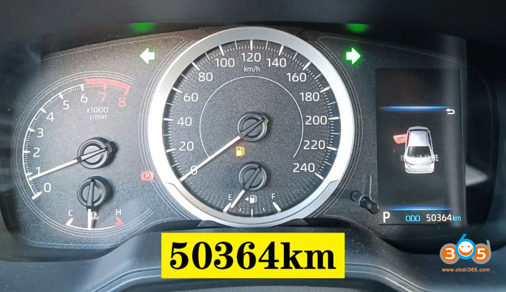 Cg100 Toyota S6j Mileage Correction 4