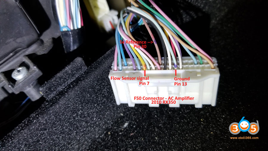 AC Amplifier F50 Connector 3