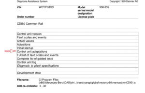 How to Reset Mercedes MAF Adaptations with MB Star? | OBDII365.com