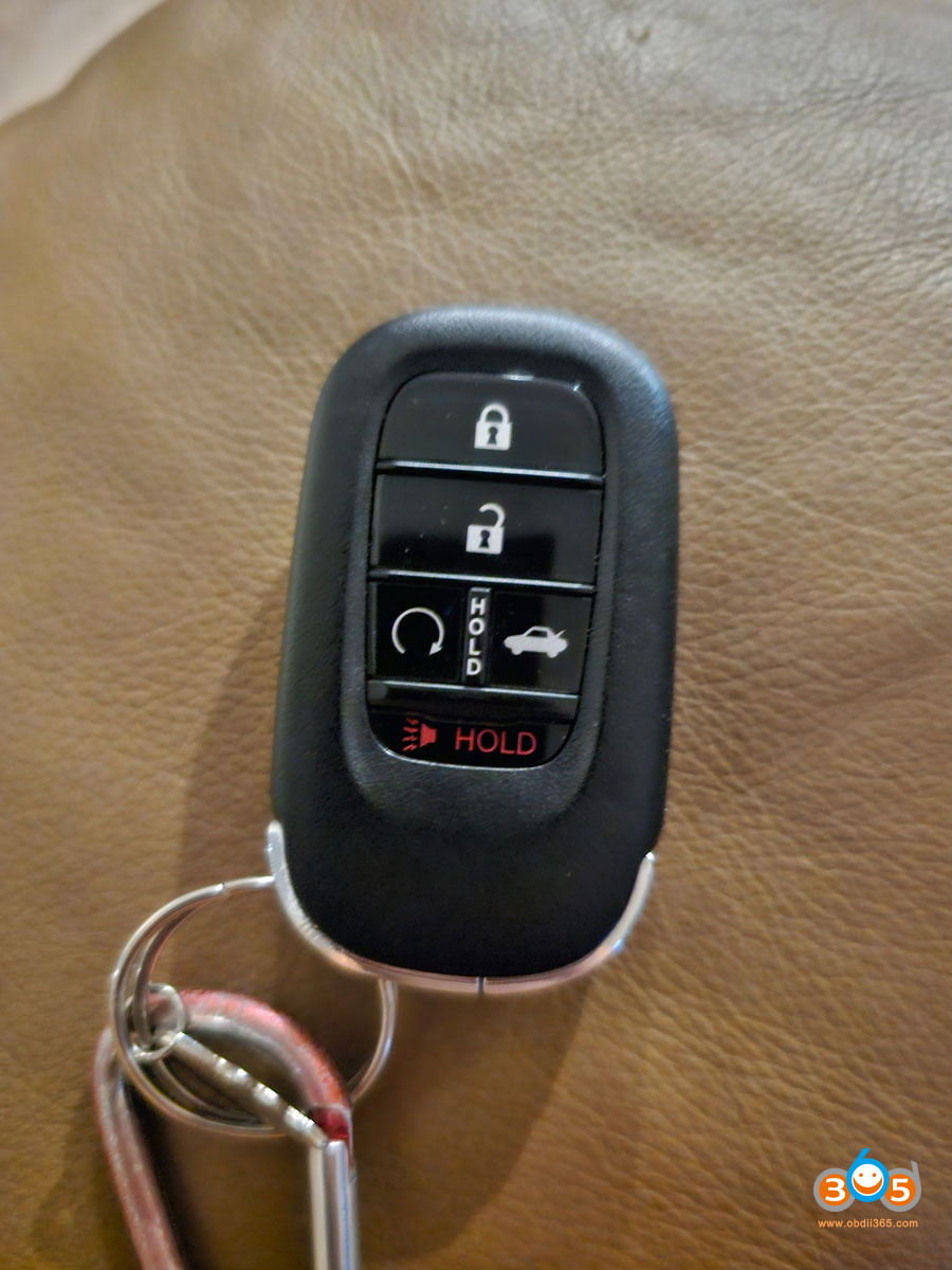 Autel Im608 Pro 2022 Honda Civic Add Key 4