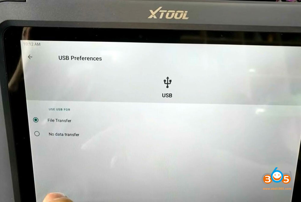 Xtool D9 Pro Export File Via Usb 3
