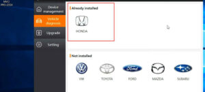 Use Xhorse Mvci Pro J2534 With Honda Hds 11