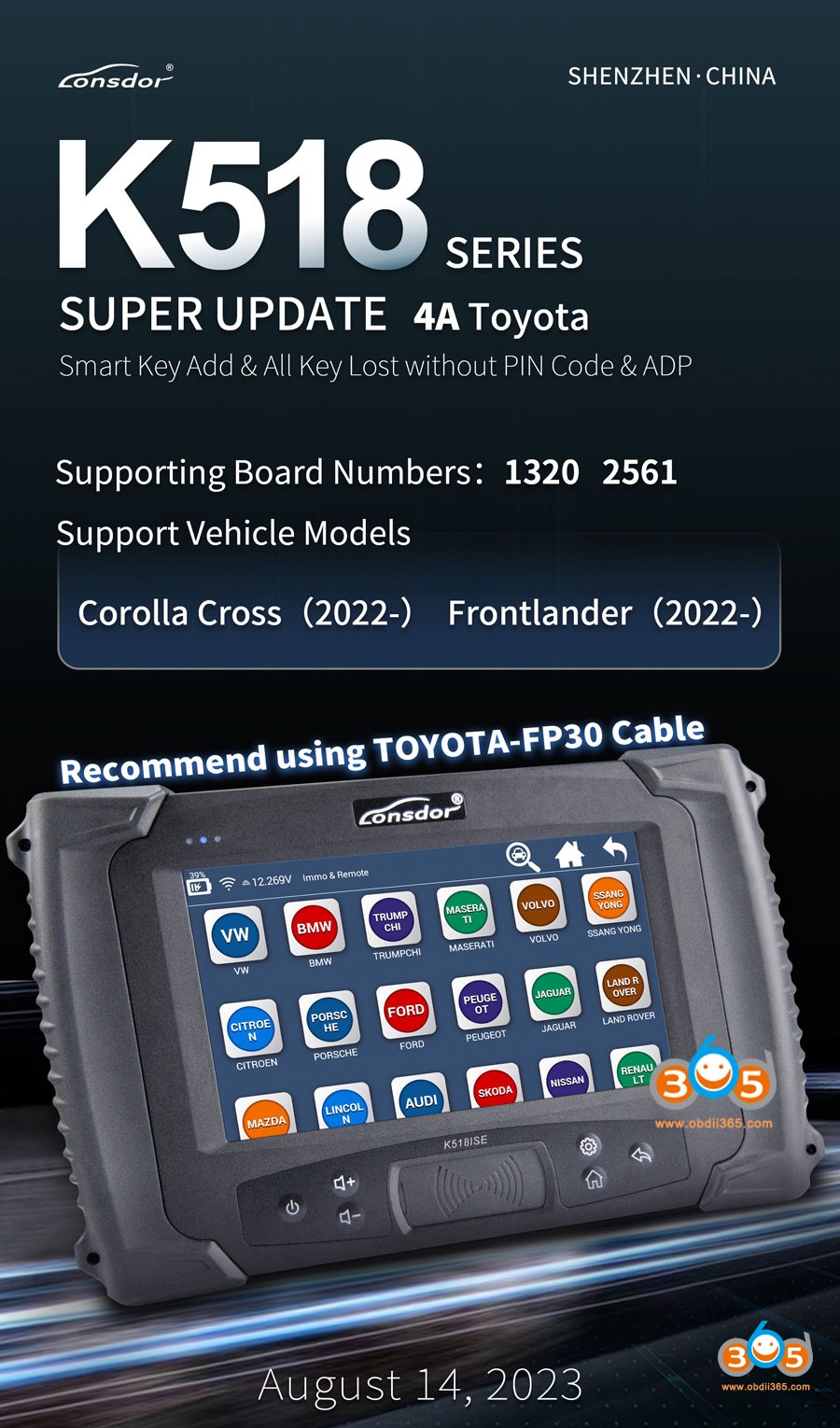 Lonsdor K518ISE Update Toyota 2022 4A