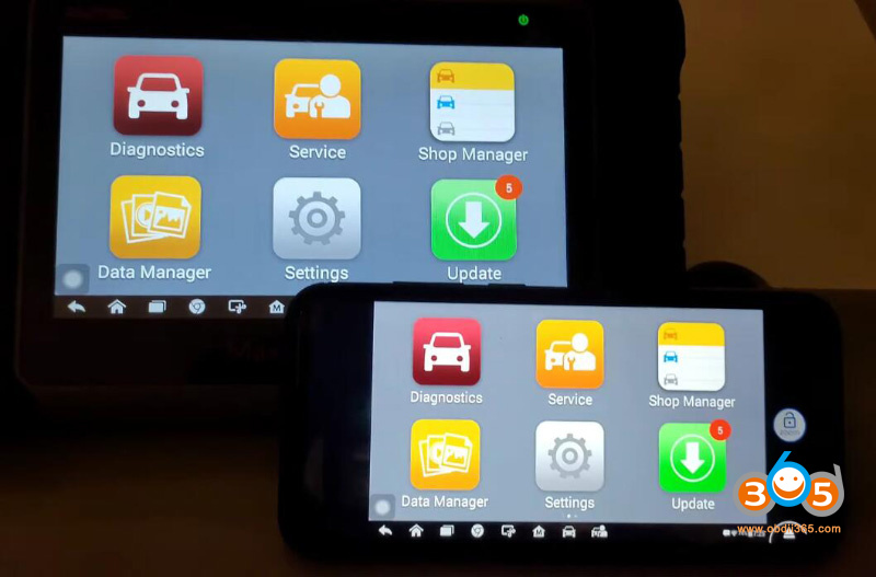 Connect Autel Tablet To Monitor Phone 5