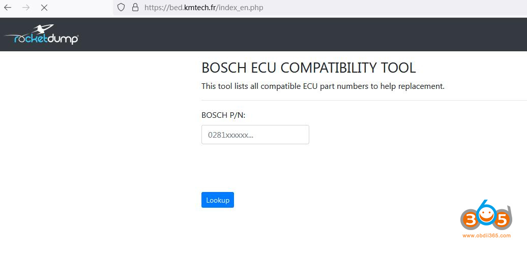 Bosch Ecu Look Up