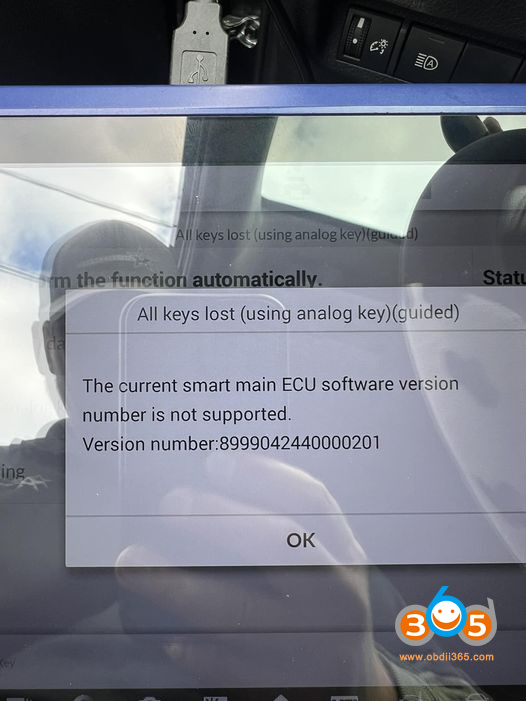 Autel Im608 Toyota Rav4 Ecu Software Not Support