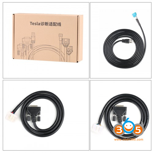 Autel Tesla Diagnostic Adapter Cable Set 1