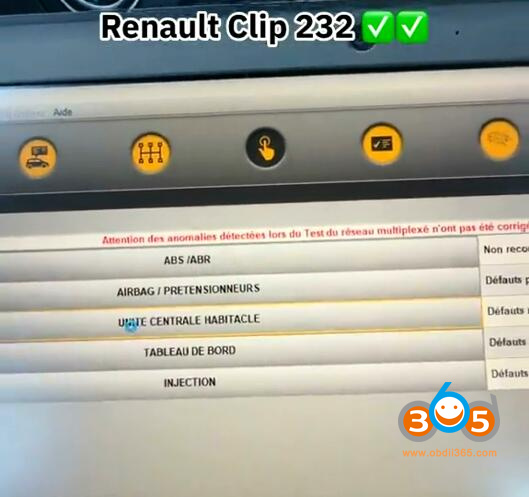 Godiag Renault Clip V232 3