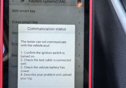 Autel Km100 2020 Toyota Rav4 Not Communicate With Vehicle