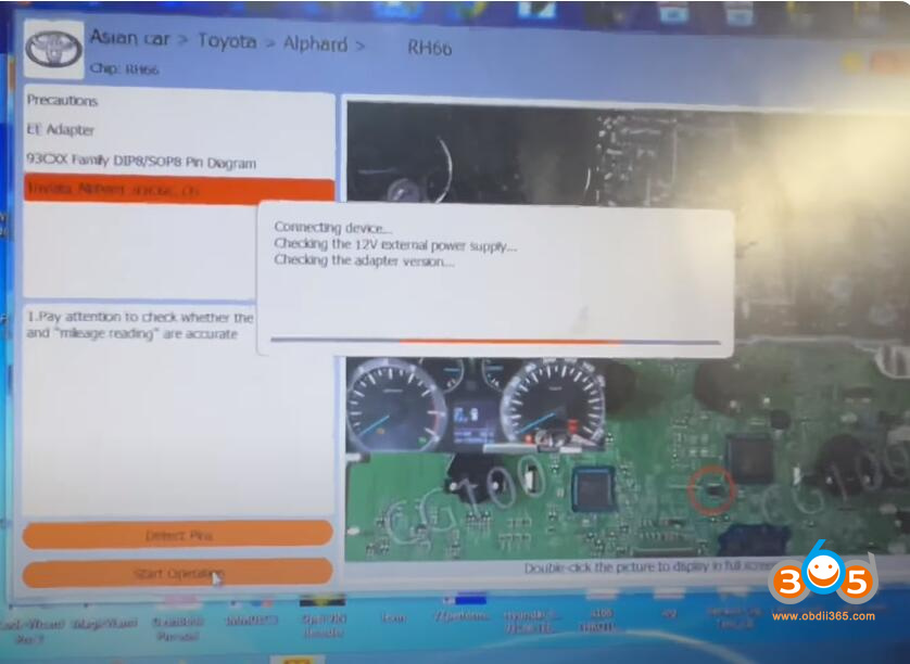 Toyota Tundra Instrument Cluster Programming Service - Odometer Mileage Calibration