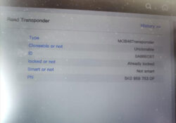 Vvdi Key Tool Plus Vw Caddy 2019 Key 1