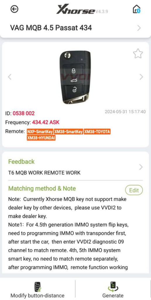 Vvdi Vw Caddy 2019 Remote Not Working 1