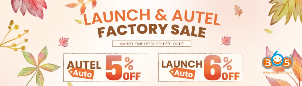 Launch And Autel Flash Sale