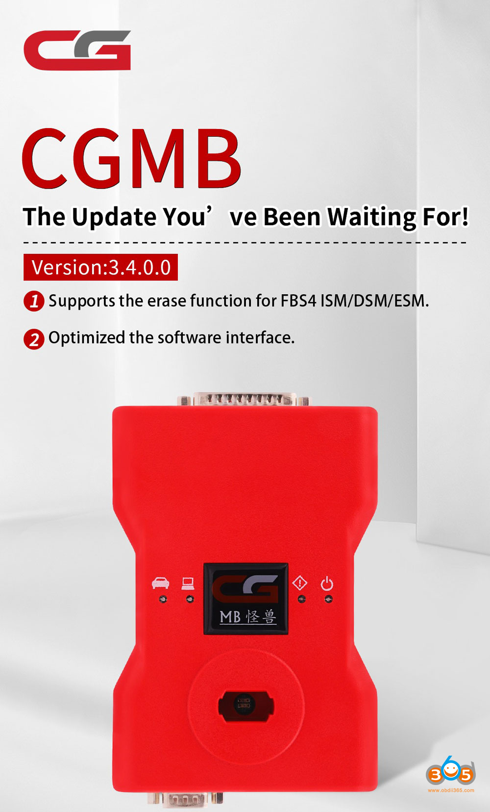 CGDI MB benz FBS4 ISM DSM virgin CGDI MB benz FBS4 ISM DSM virgin