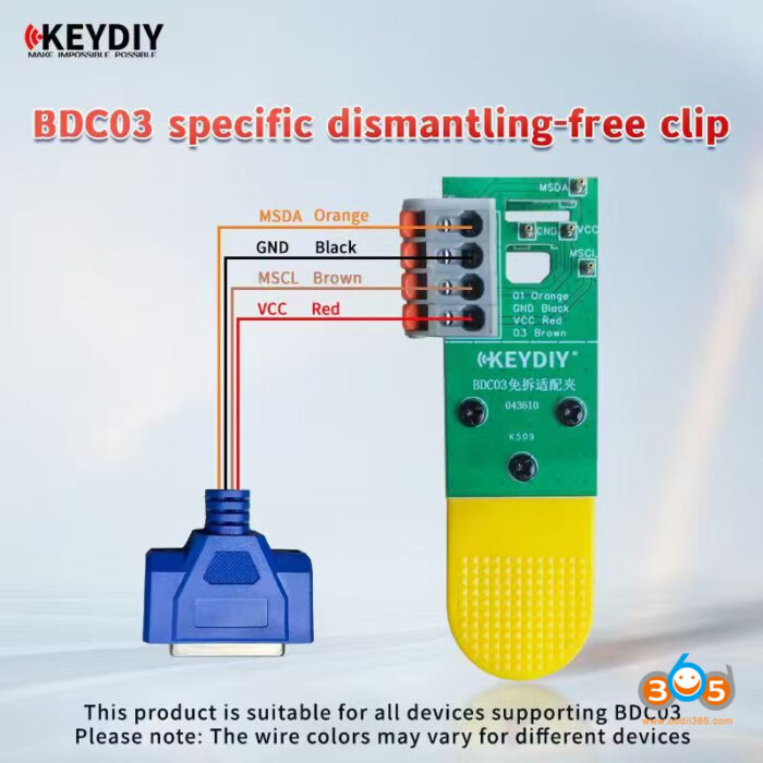 Keydiy Bmw Bdc3 Adapter