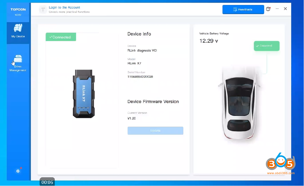 Topdon Rlink X7 Nissan Consult3 Software 1