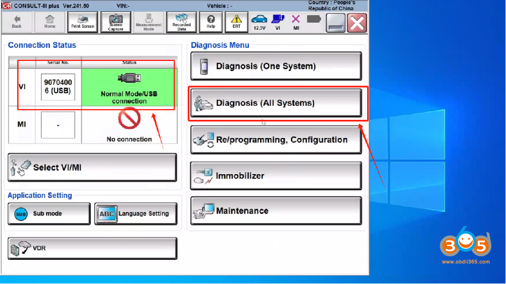 Topdon Rlink X7 Nissan Consult3 Software 5