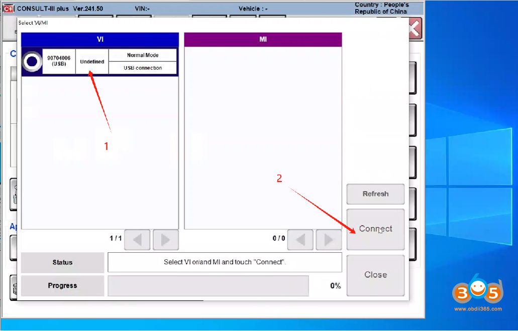 Topdon Rlink X7 Nissan Consult3 Software 6