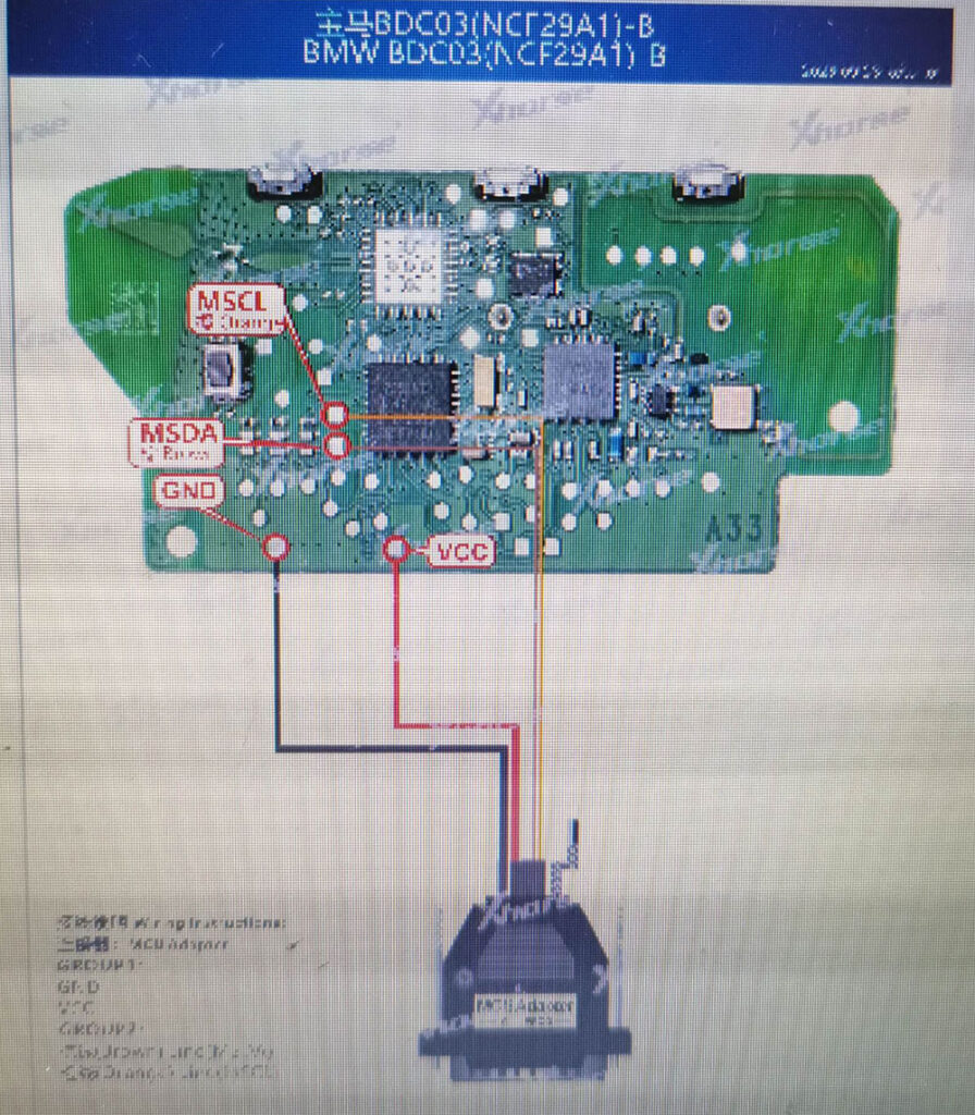 Xhorse Bmw Bdc3 Wiring 2