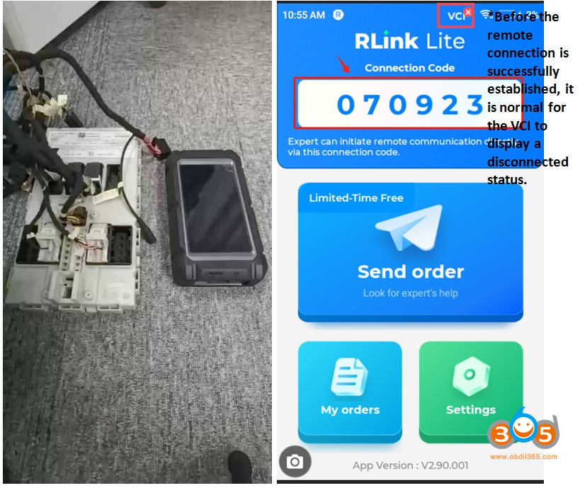 Topdon Rlink Lite remote diagnosis 4 Topdon Rlink Lite remote diagnosis 4